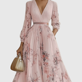 Dafne – elegantní šaty s hlubokým výstřihem