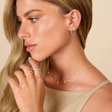 Náušnice Adella Chain | Zlatá
