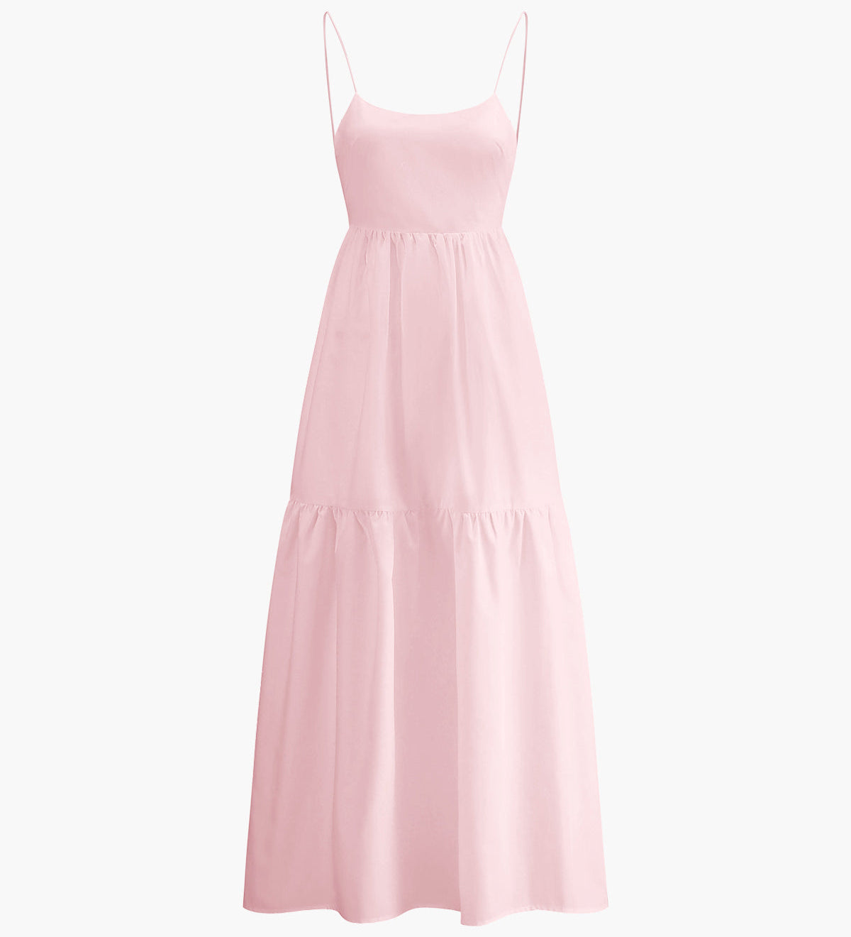 Elegantní maxi šaty s odhalenými zády a působivým hlubokým výstřihem
