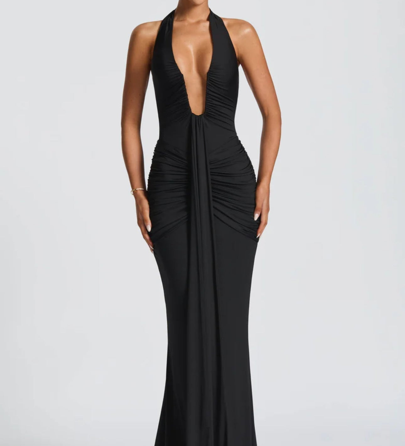 Šaty Helena™ – Splývavá elegance s otevřeným výstřihem