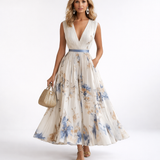 Dafne – elegantní šaty s hlubokým výstřihem