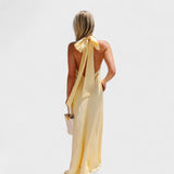 Martina - šaty se saténovými detaily