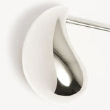 Mato Drop Earrings | White Gold