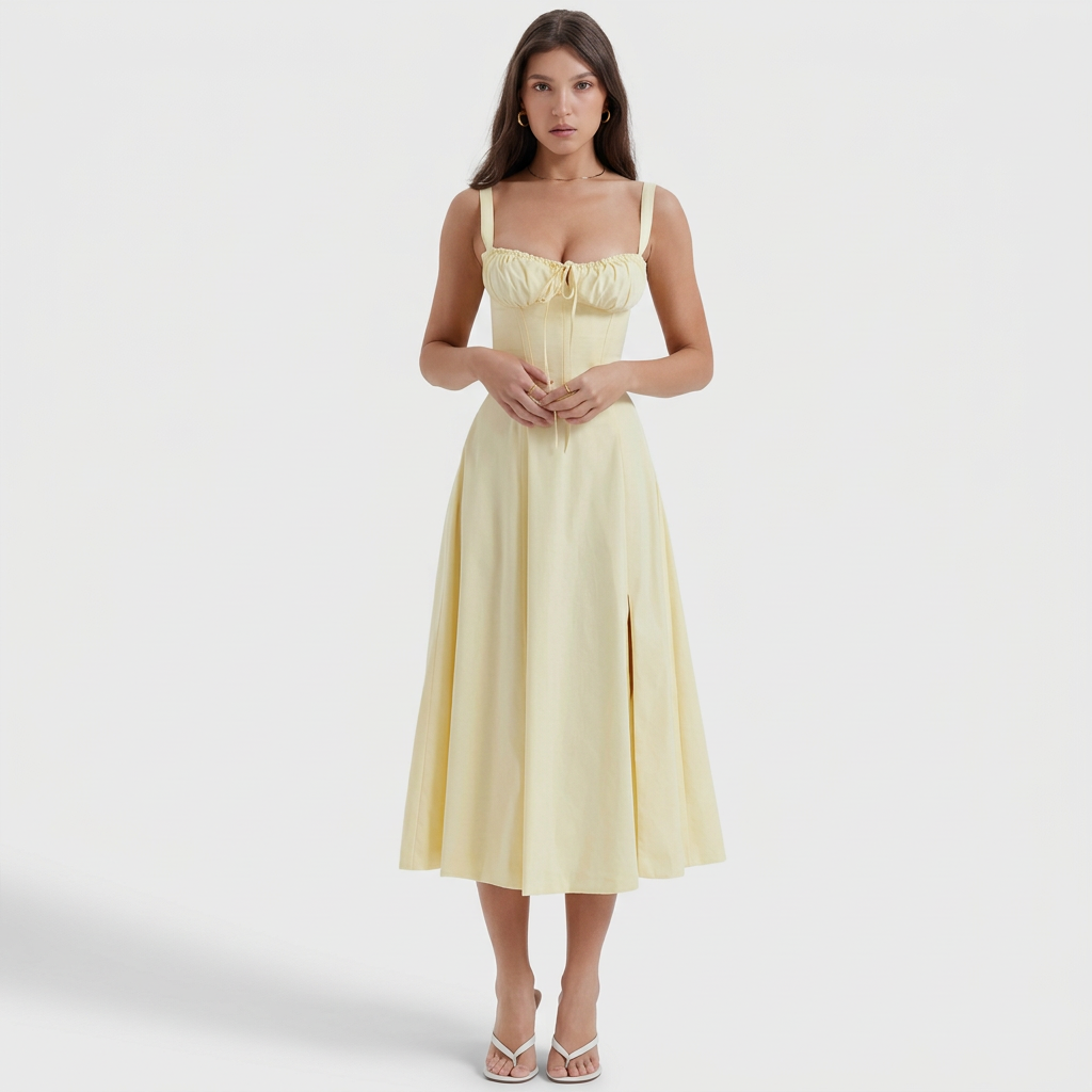 Luána – Elegantní Dlouhé Šaty
