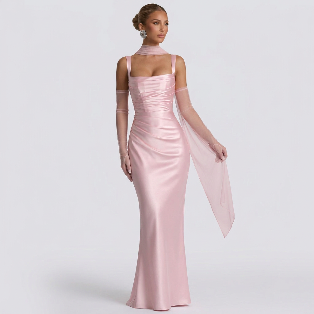 Luana - Elegantní dlouhý župan