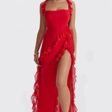 Lara™ | Elegantní Maxi Šaty s Rozparkem